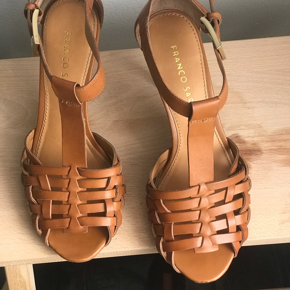 Franco Sarto weaved leather heels - Picture 8 of 8